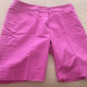 Lilly Pulitzer white tag classic pink shorts